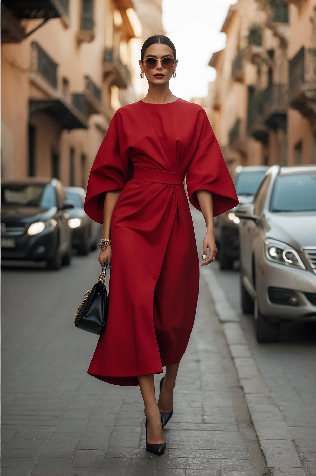 Madam Dress in Red - SIMOVSKA