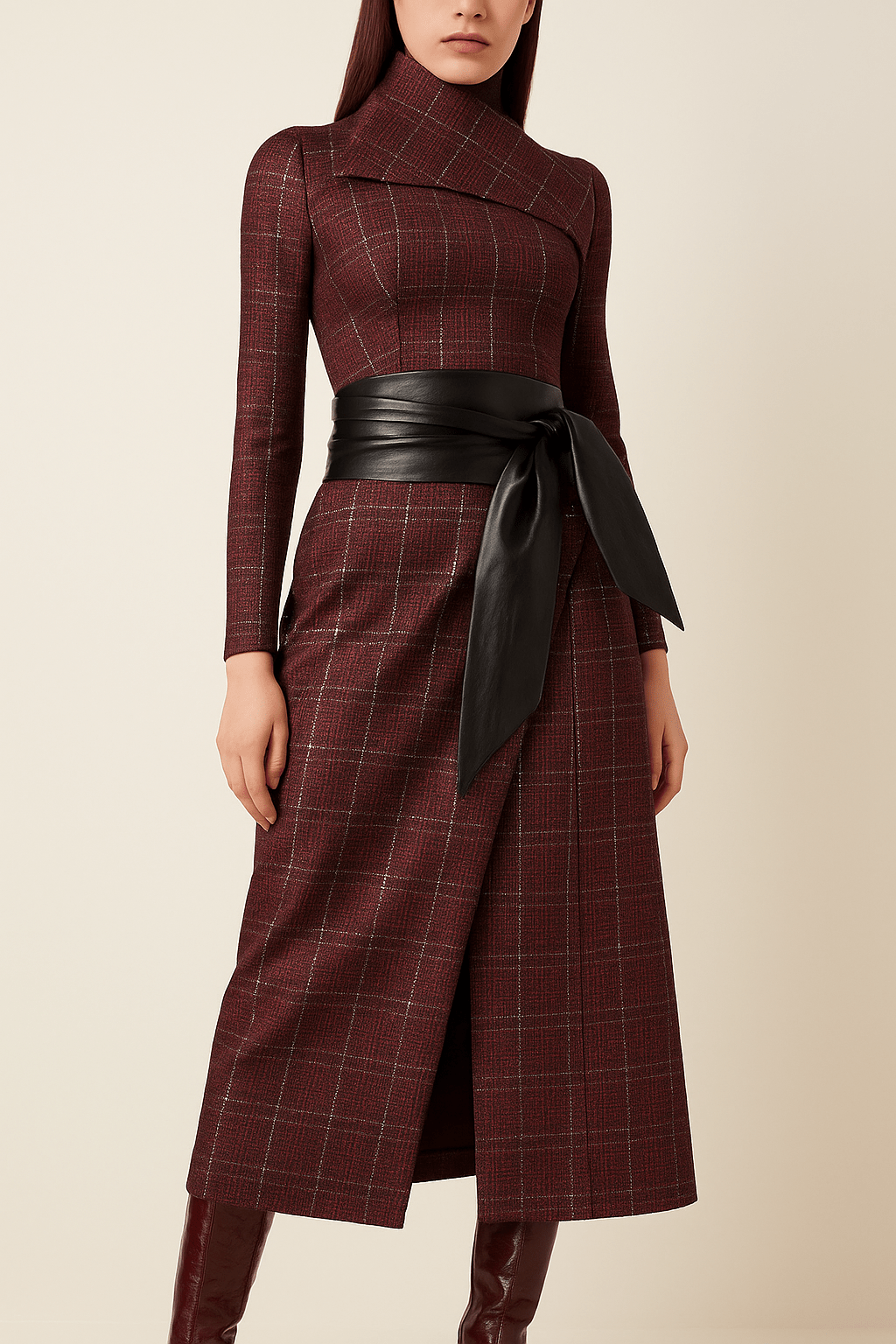 Madison Dress – Ruby Monarch 👑 - SIMOVSKA