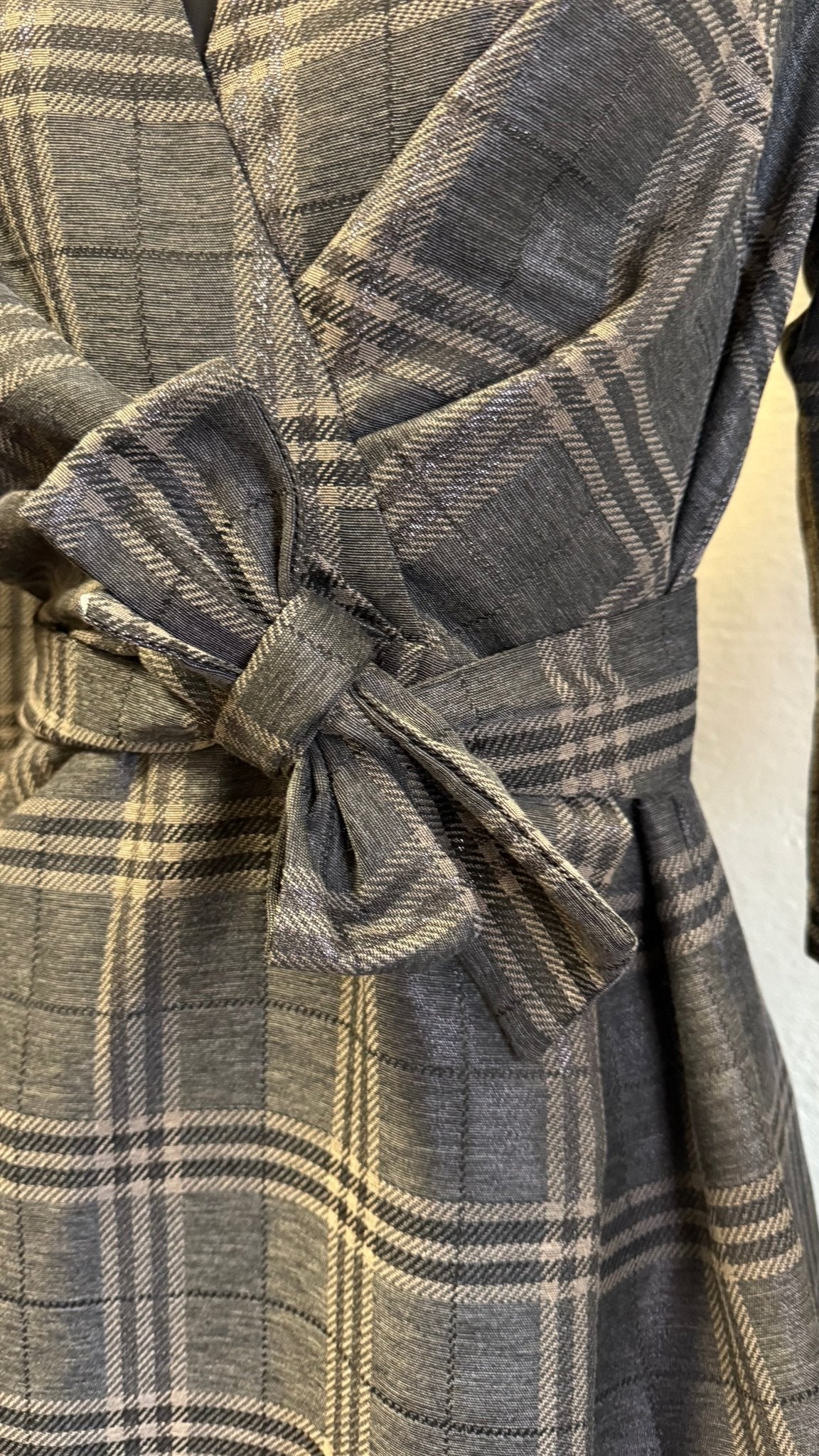 Majestic Dress — Charcoal Jacquard - SIMOVSKA