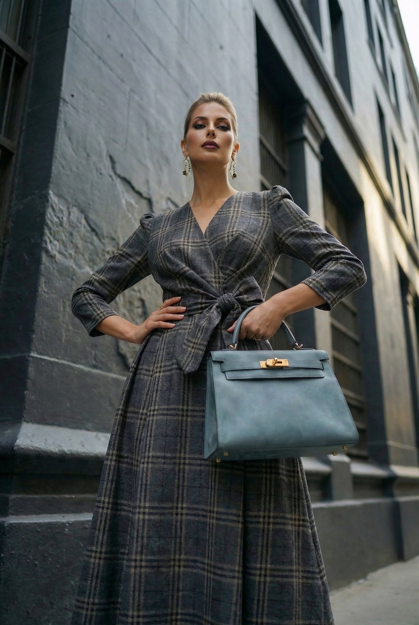 Majestic Dress — Charcoal Jacquard - SIMOVSKA