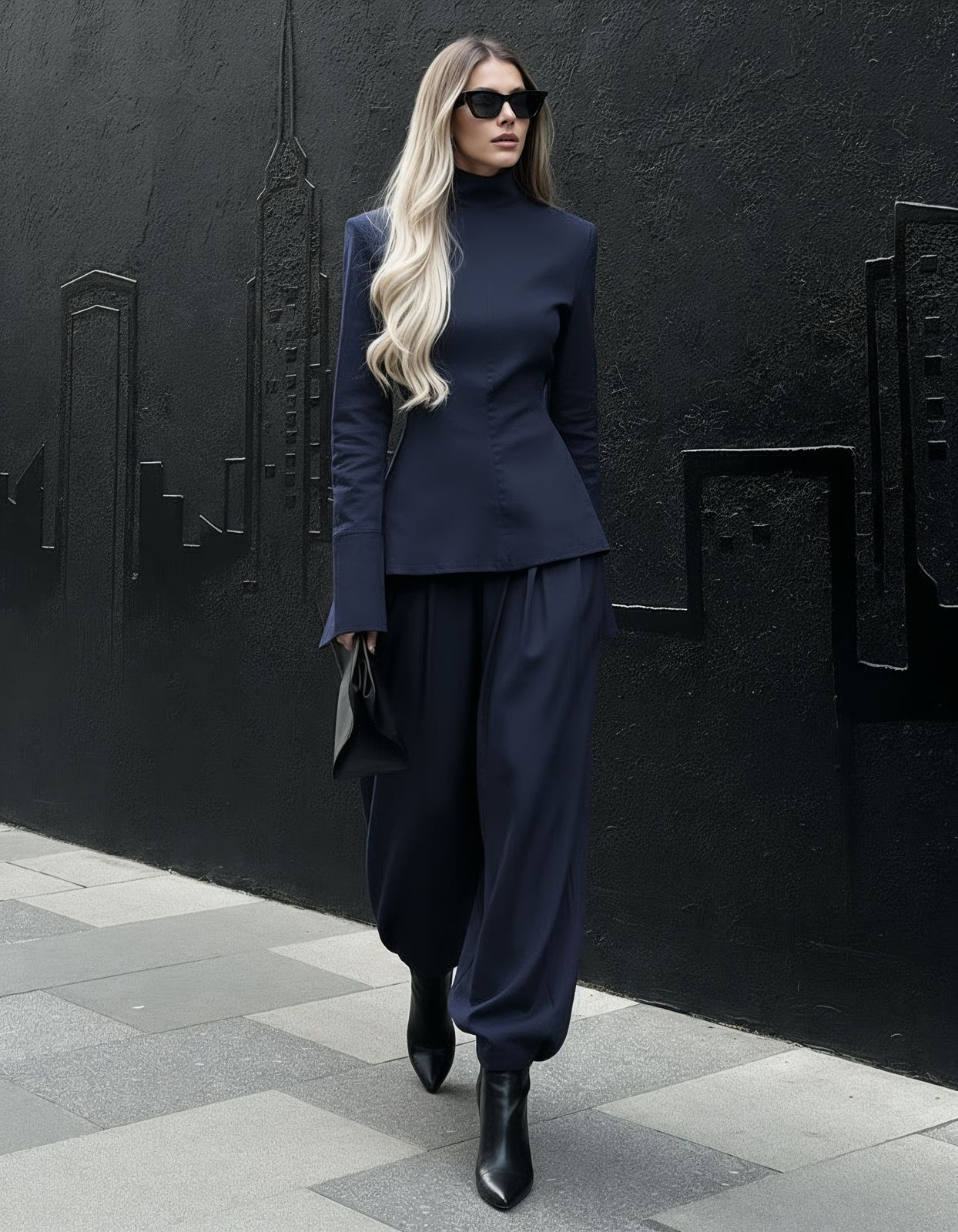 Metropolis Set – Imperial Navy Blue - SIMOVSKA