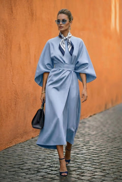 Nuvé Dress – in Sky Blue - SIMOVSKA