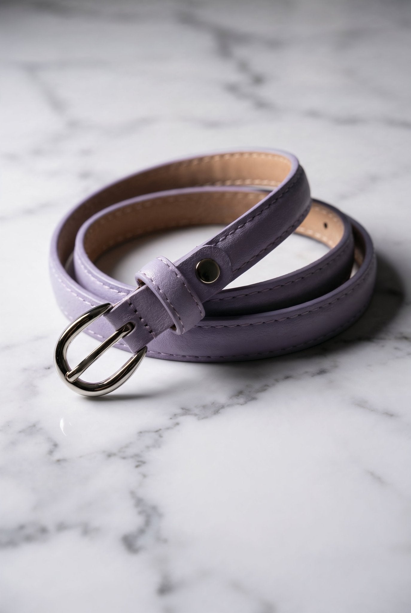 Original Leather Slim Belt - SIMOVSKA