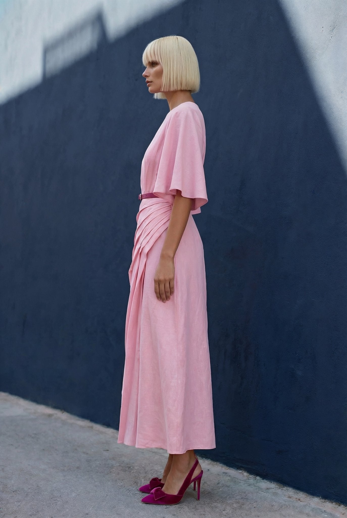 Samantha Dress – Blush Pink - SIMOVSKA