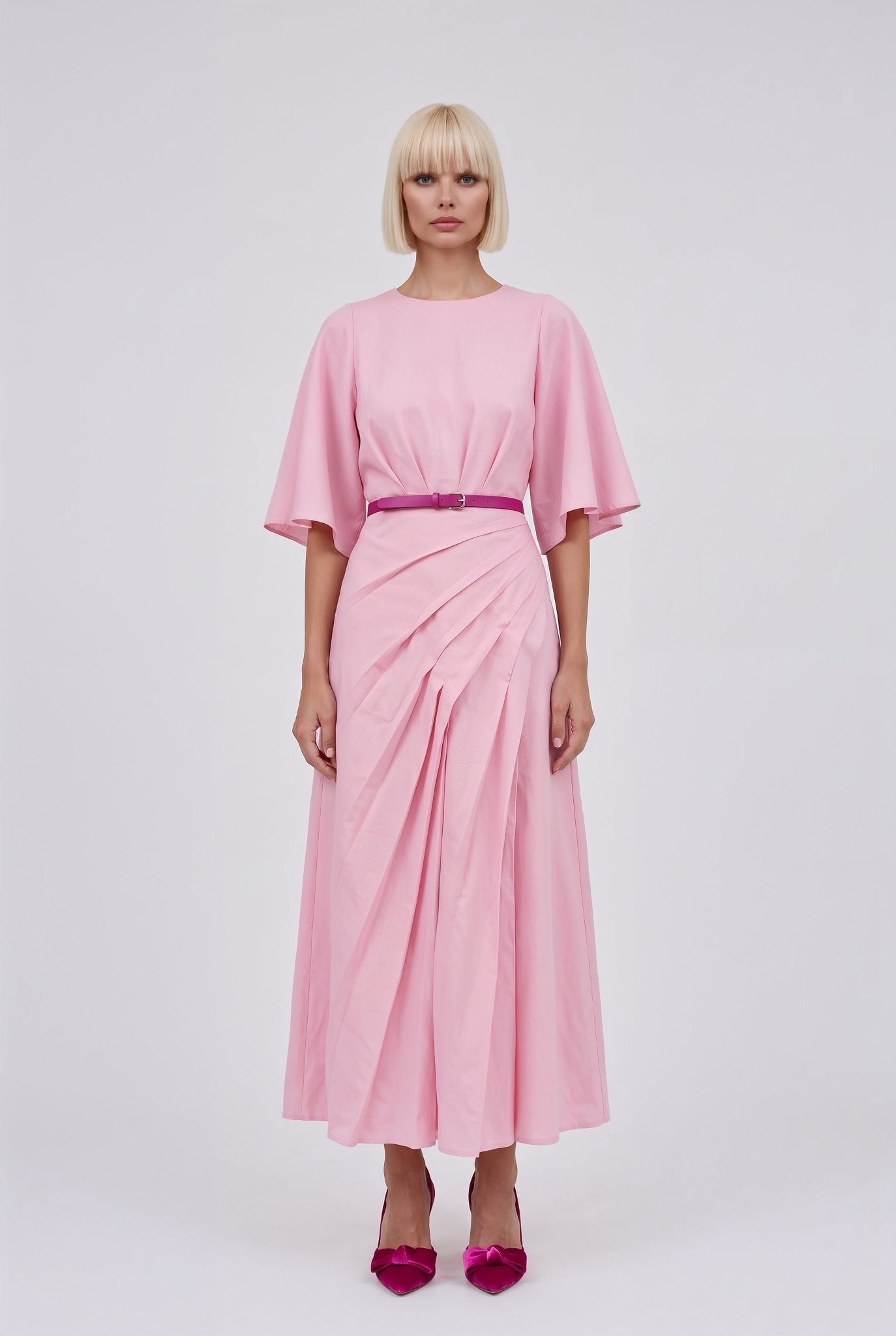 Samantha Dress – Blush Pink - SIMOVSKA