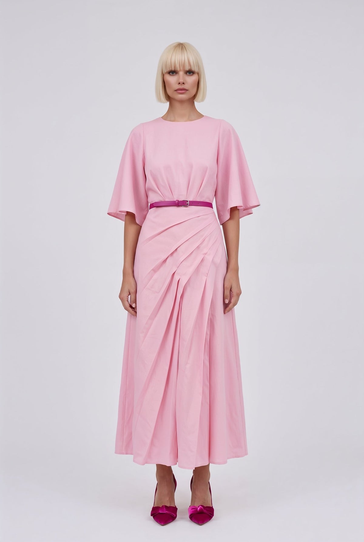 Samantha Dress – Blush Pink - SIMOVSKA