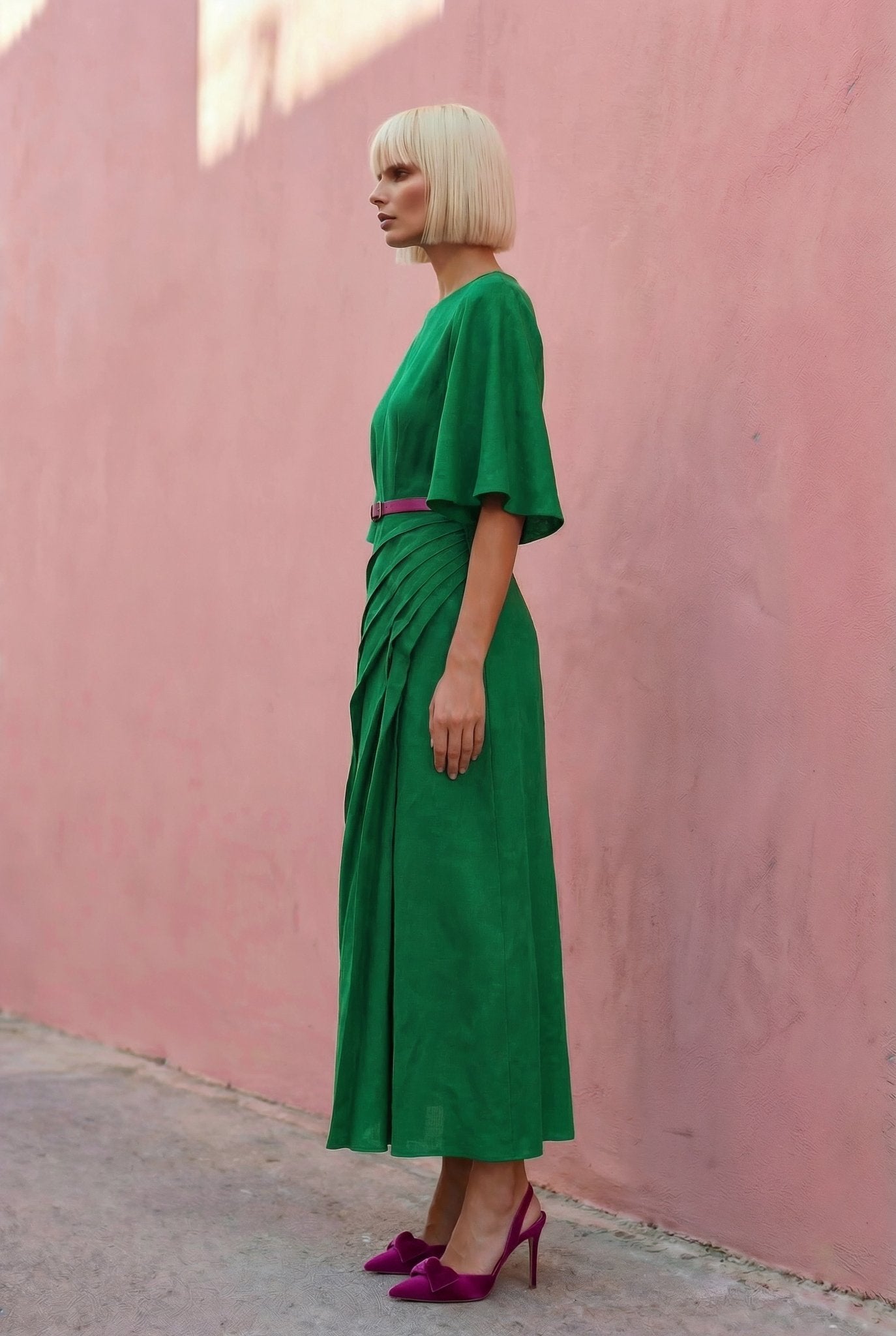 Samantha Dress – Green - SIMOVSKA