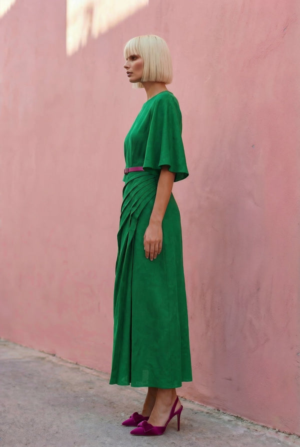 Samantha Dress – Green - SIMOVSKA