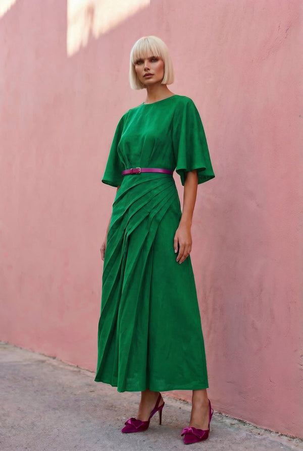 Samantha Dress – Green - SIMOVSKA