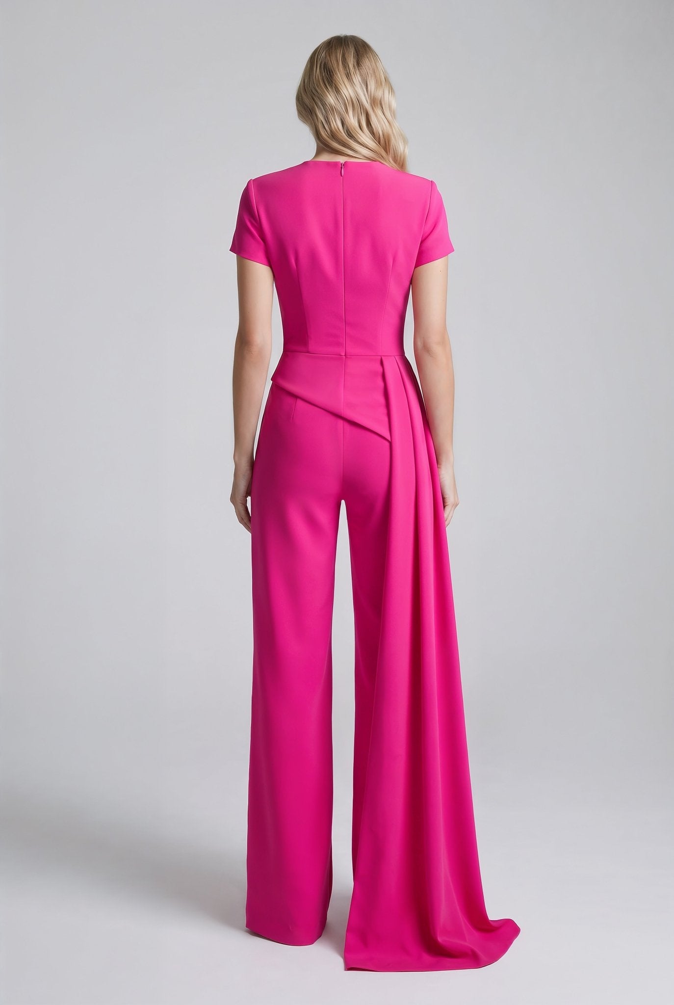 Simone Drape Set in Pink - SIMOVSKA