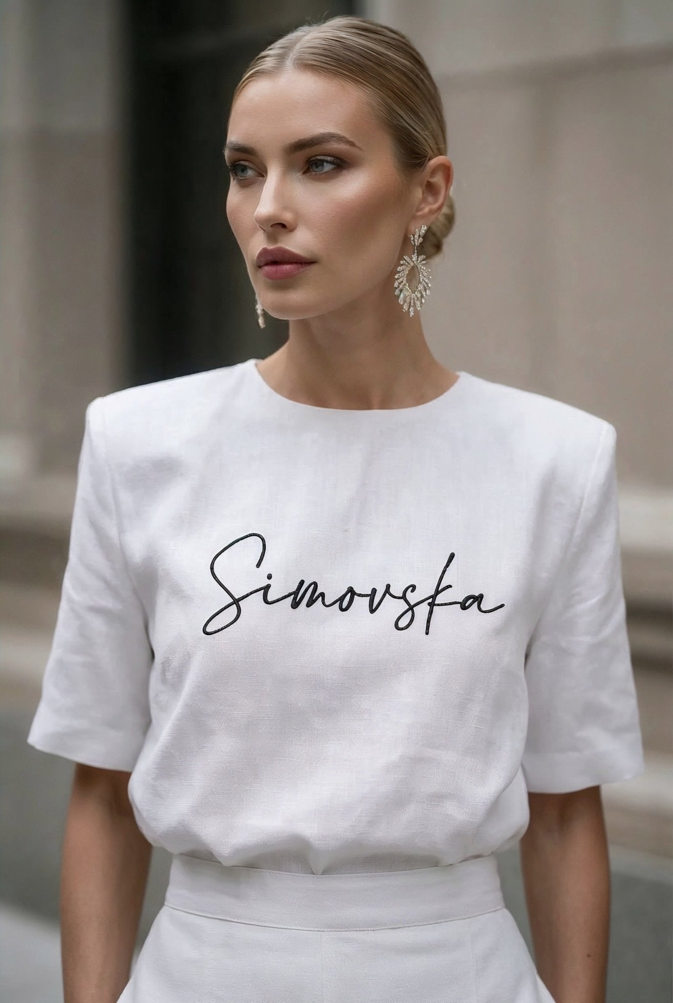 Simovska Linen Blouse - SIMOVSKA