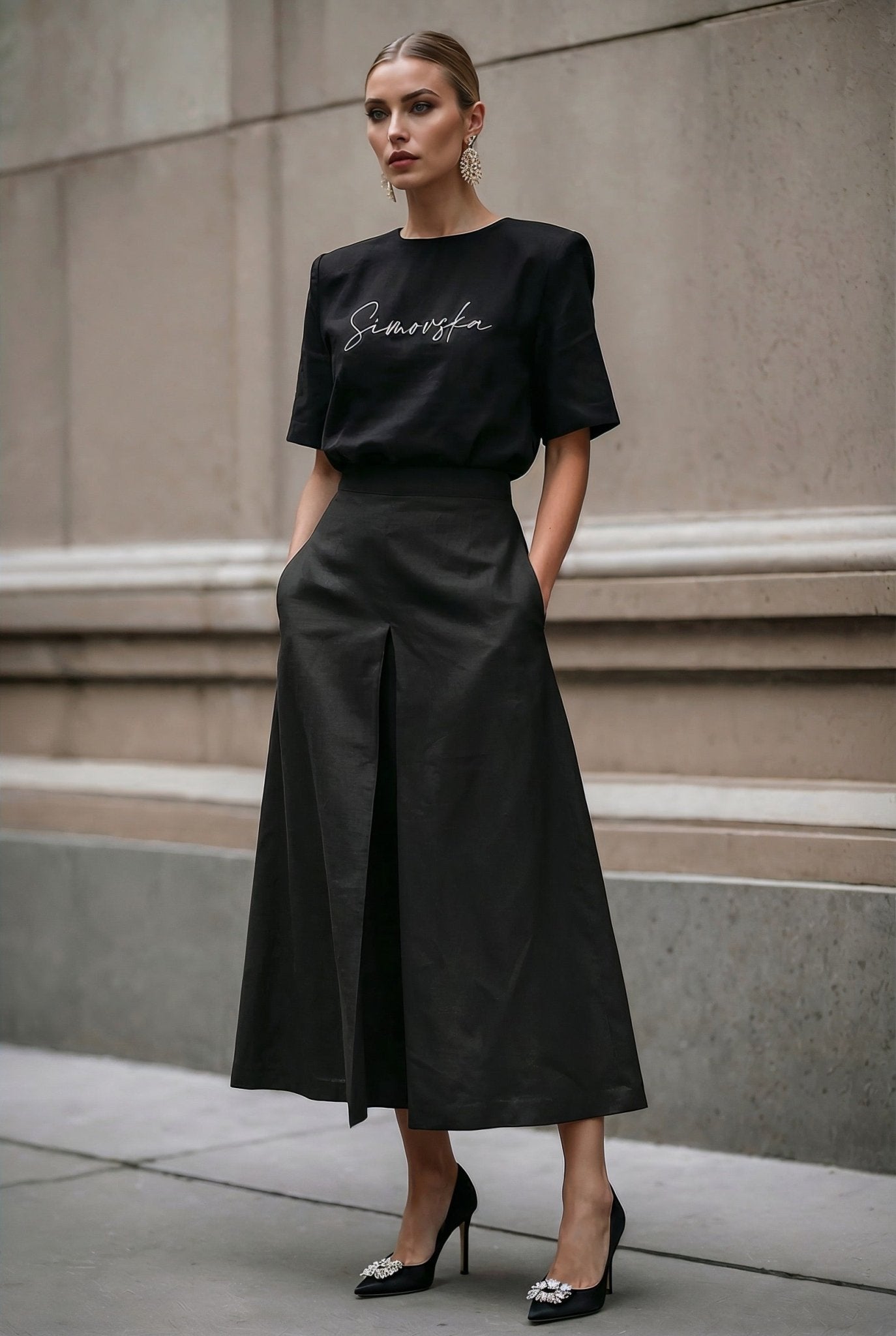 Simovska Linen Skirt - SIMOVSKA