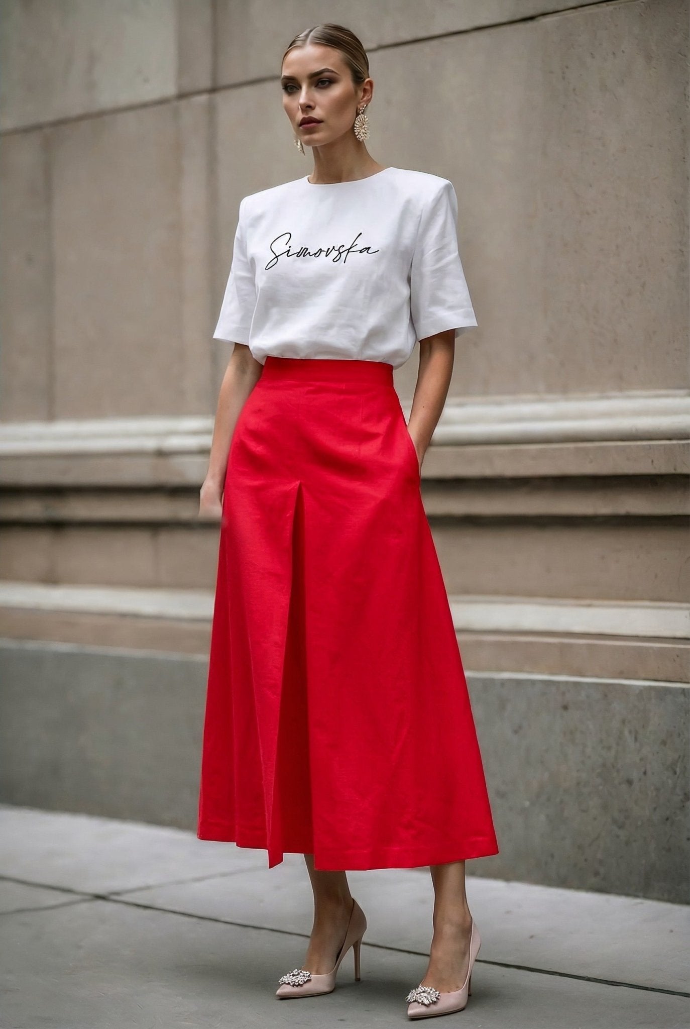 Simovska Linen Skirt - SIMOVSKA