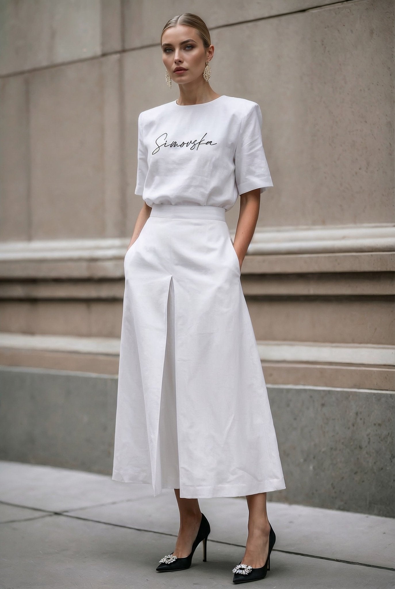 Simovska Linen Skirt - SIMOVSKA