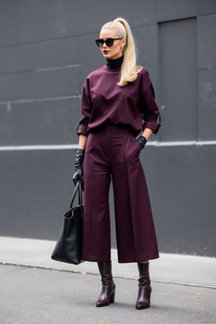 Soho Matching Separates Burgundy - SIMOVSKA