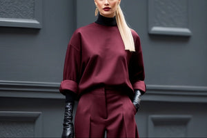 Soho Matching Separates Burgundy - SIMOVSKA
