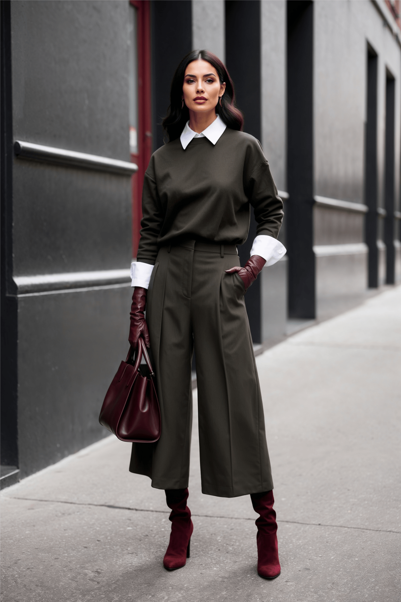 Soho Matching Separates in Olive - SIMOVSKA
