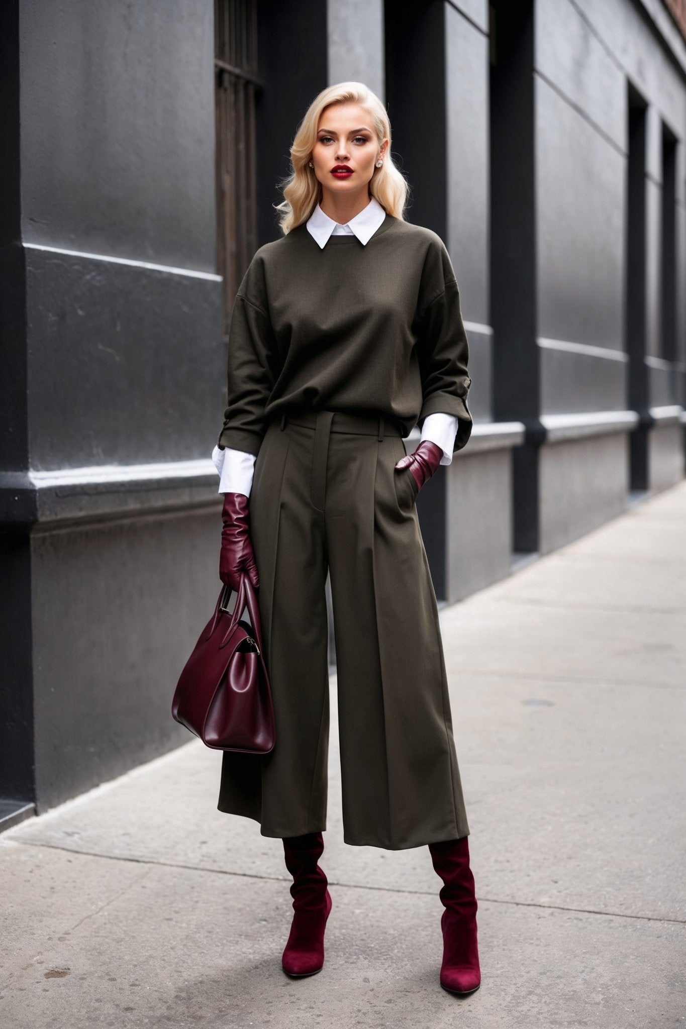 Soho Matching Separates in Olive - SIMOVSKA