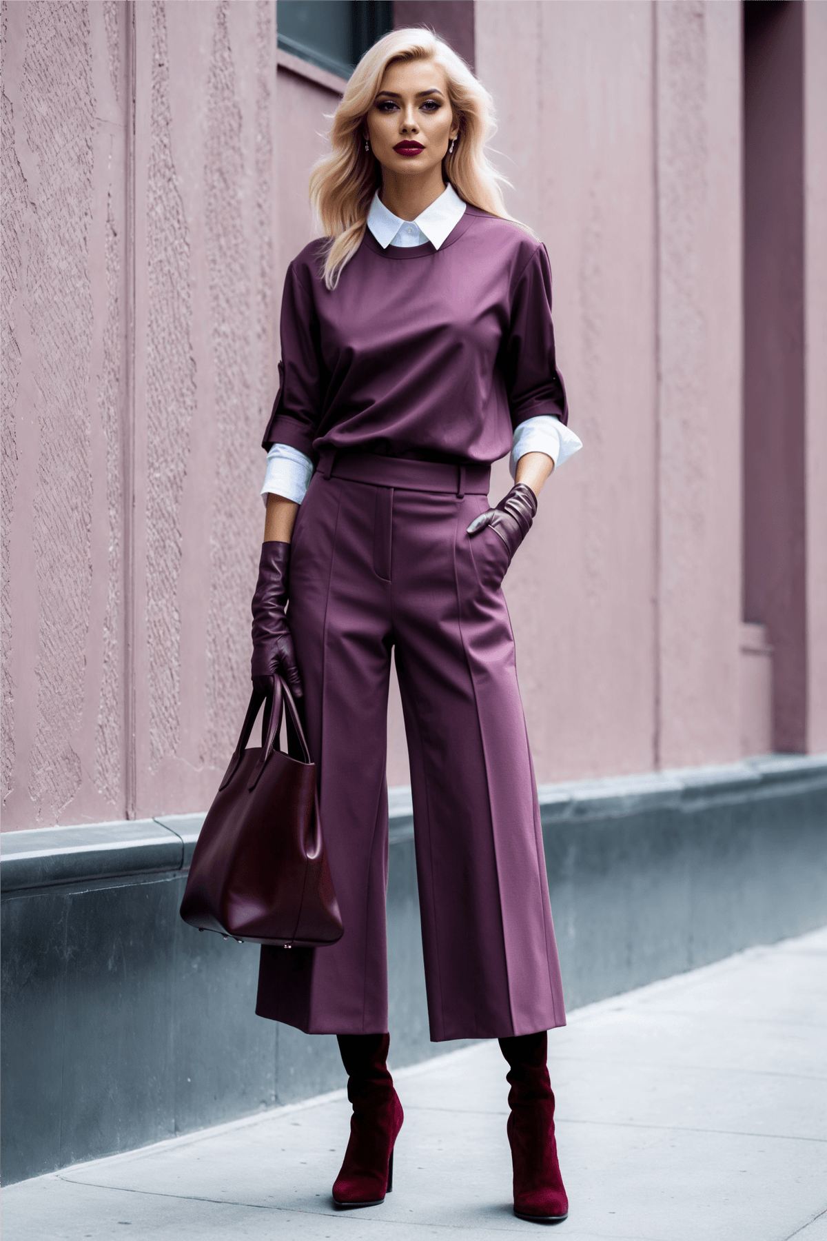 Soho Matching Separates Mauve - SIMOVSKA