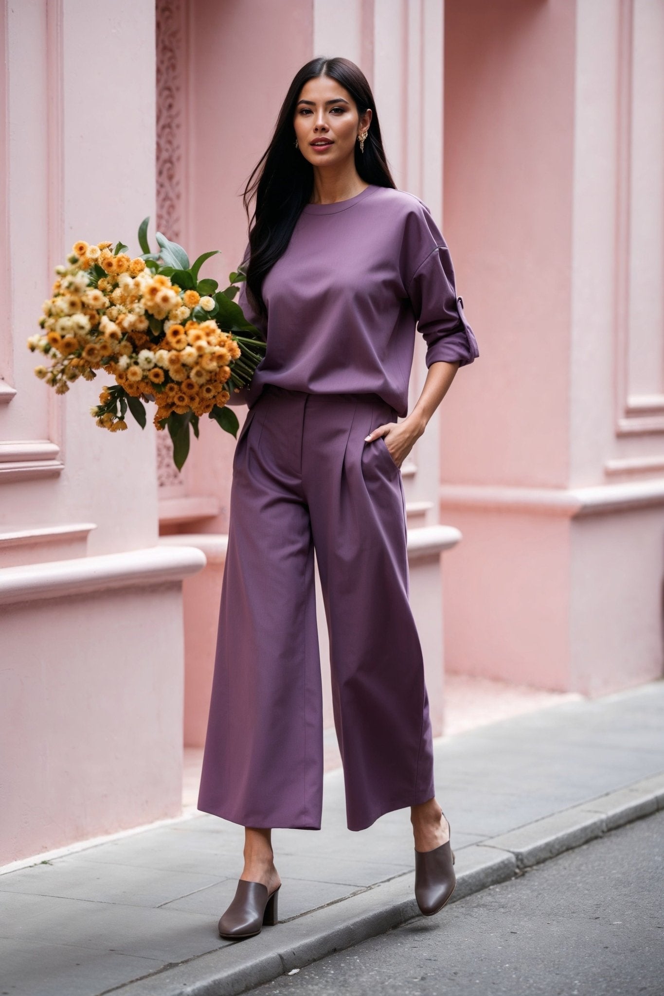 Soho Matching Separates Mauve - SIMOVSKA