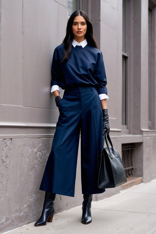 Soho Matching Separates Navy Blue - SIMOVSKA