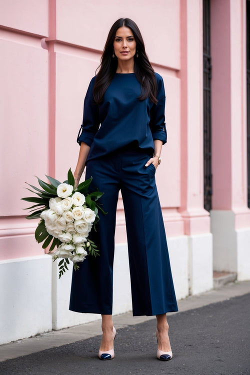 Soho Matching Separates Navy Blue - SIMOVSKA