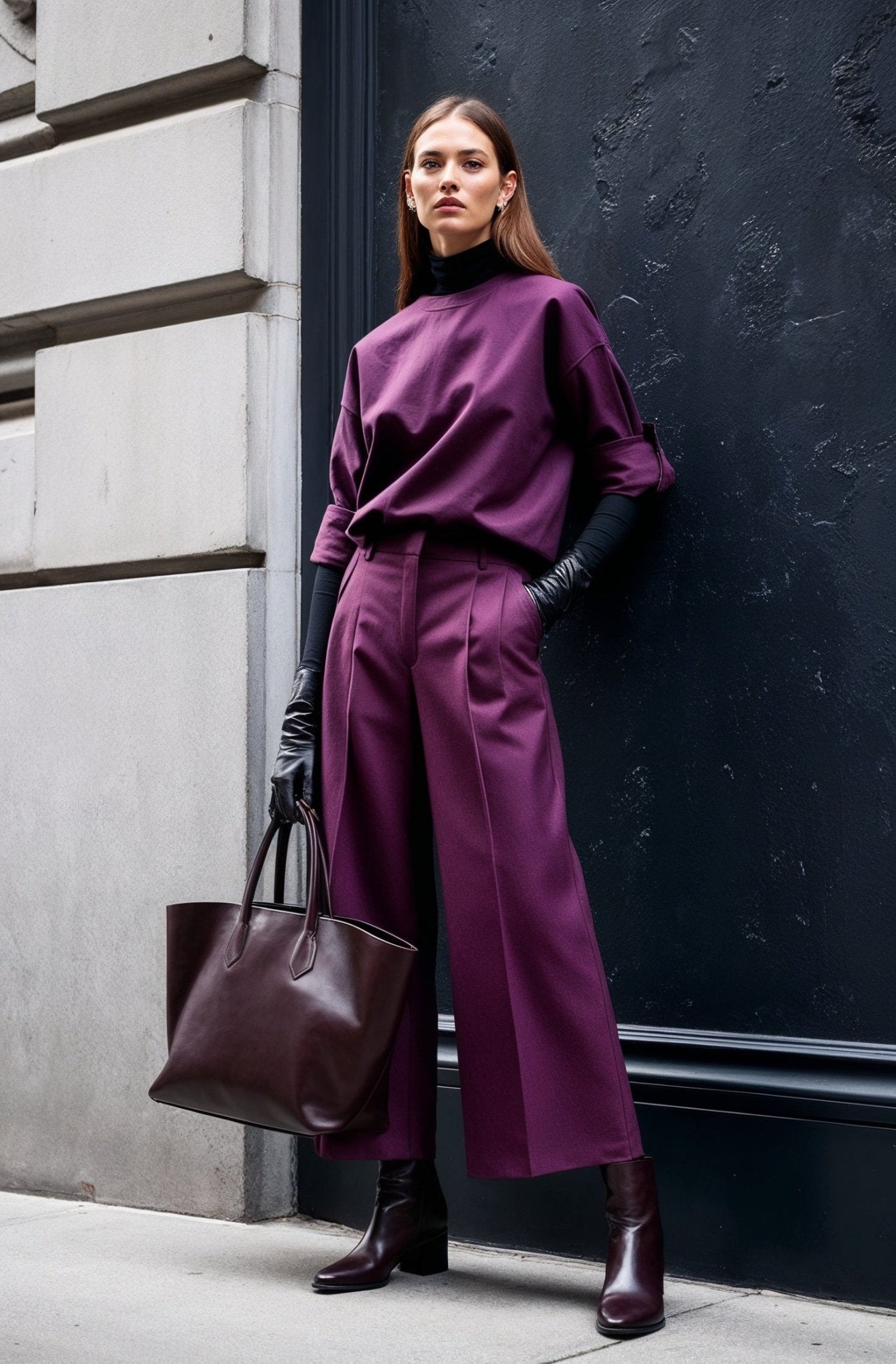 Soho Matching Separates Violet - SIMOVSKA