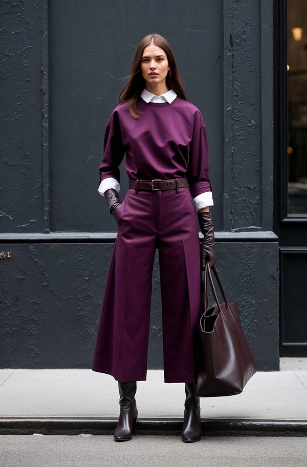 Soho Matching Separates Violet - SIMOVSKA