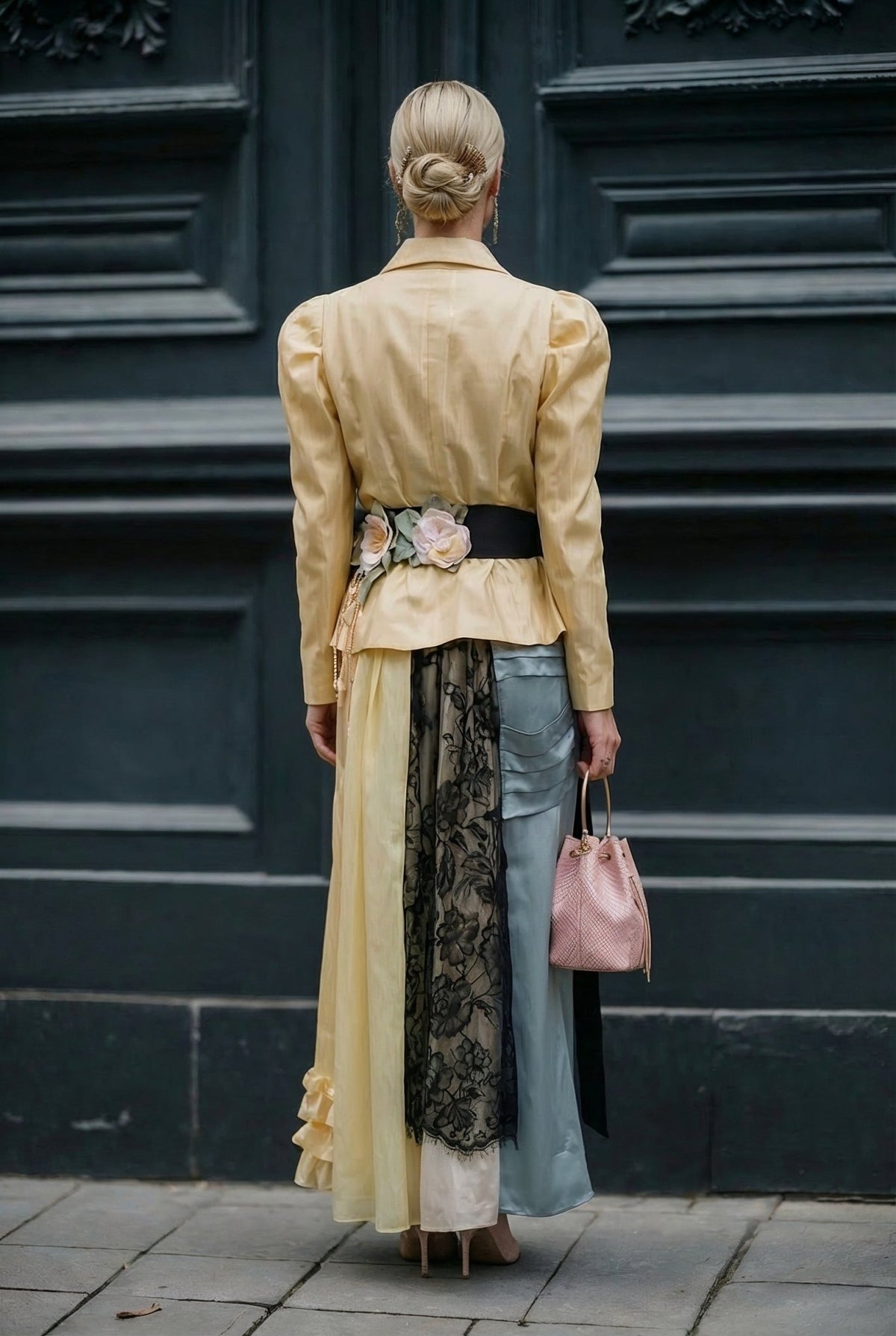 Thalia - Pure silk suit - SIMOVSKA