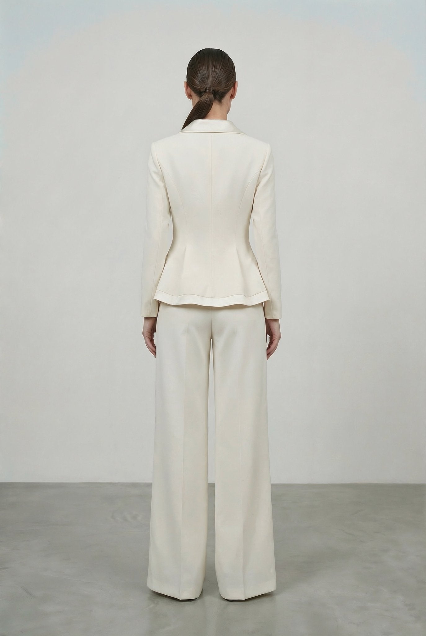 Vanessa Suit in Ivory - SIMOVSKA