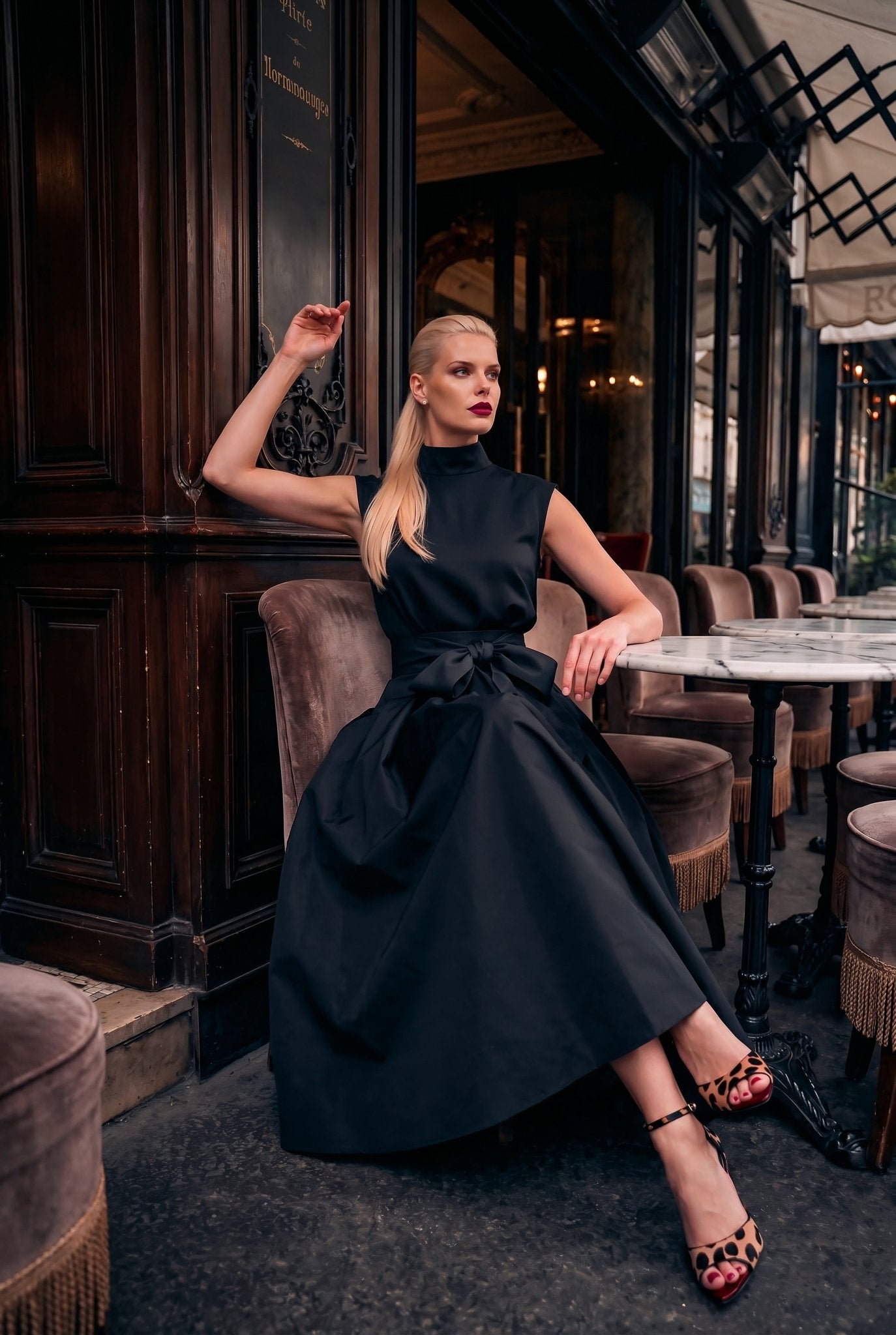 Vienna Skirt – Black - SIMOVSKA