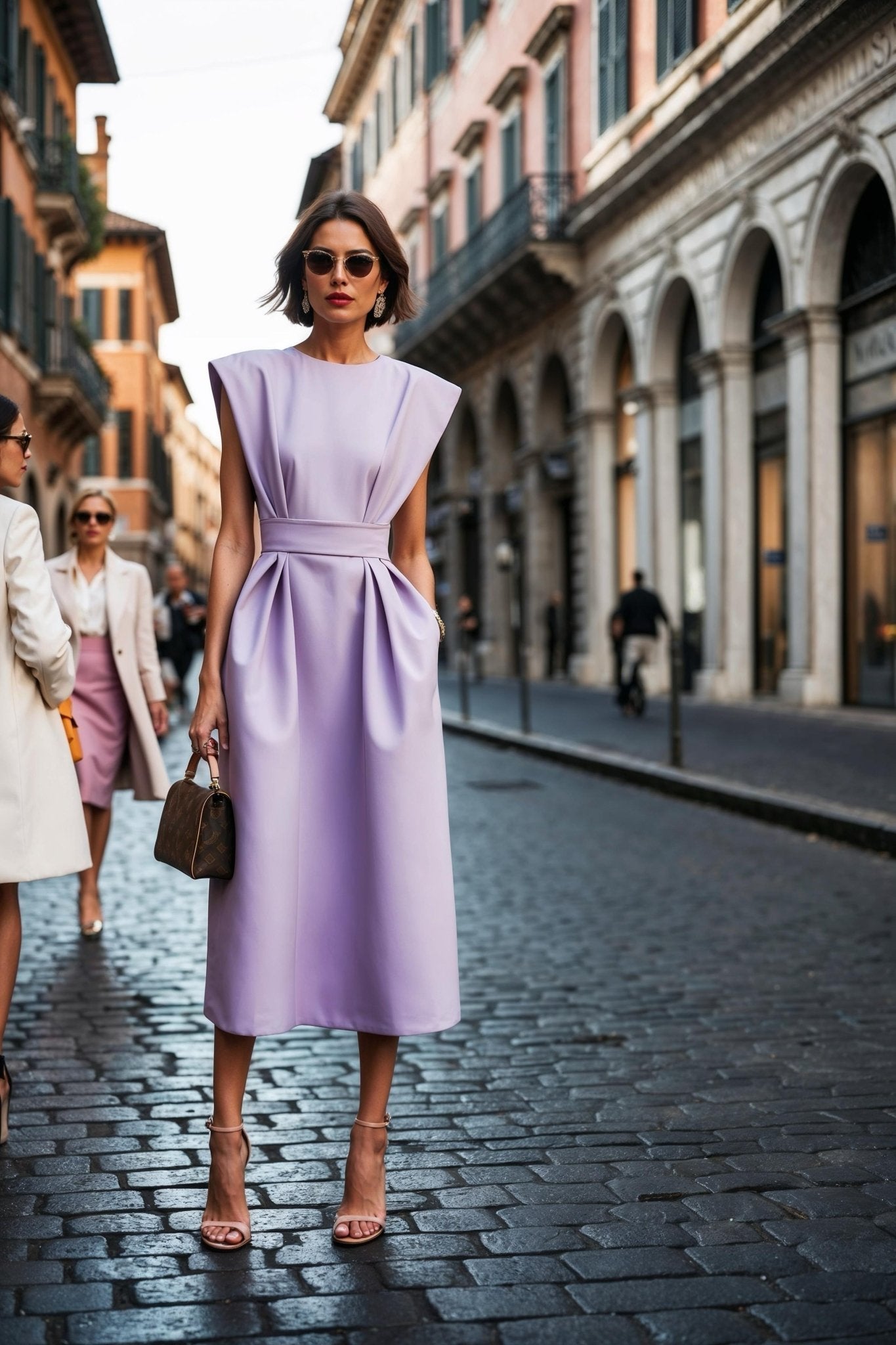 Wing Dress – Lavender Whisper - SIMOVSKA