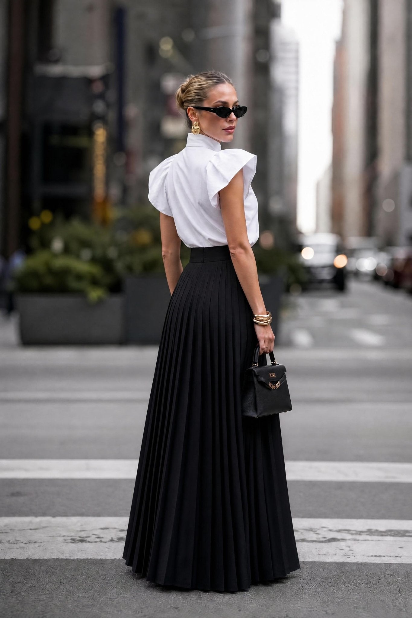 Women’s Office Chic Maxi Skirt Set - SIMOVSKA
